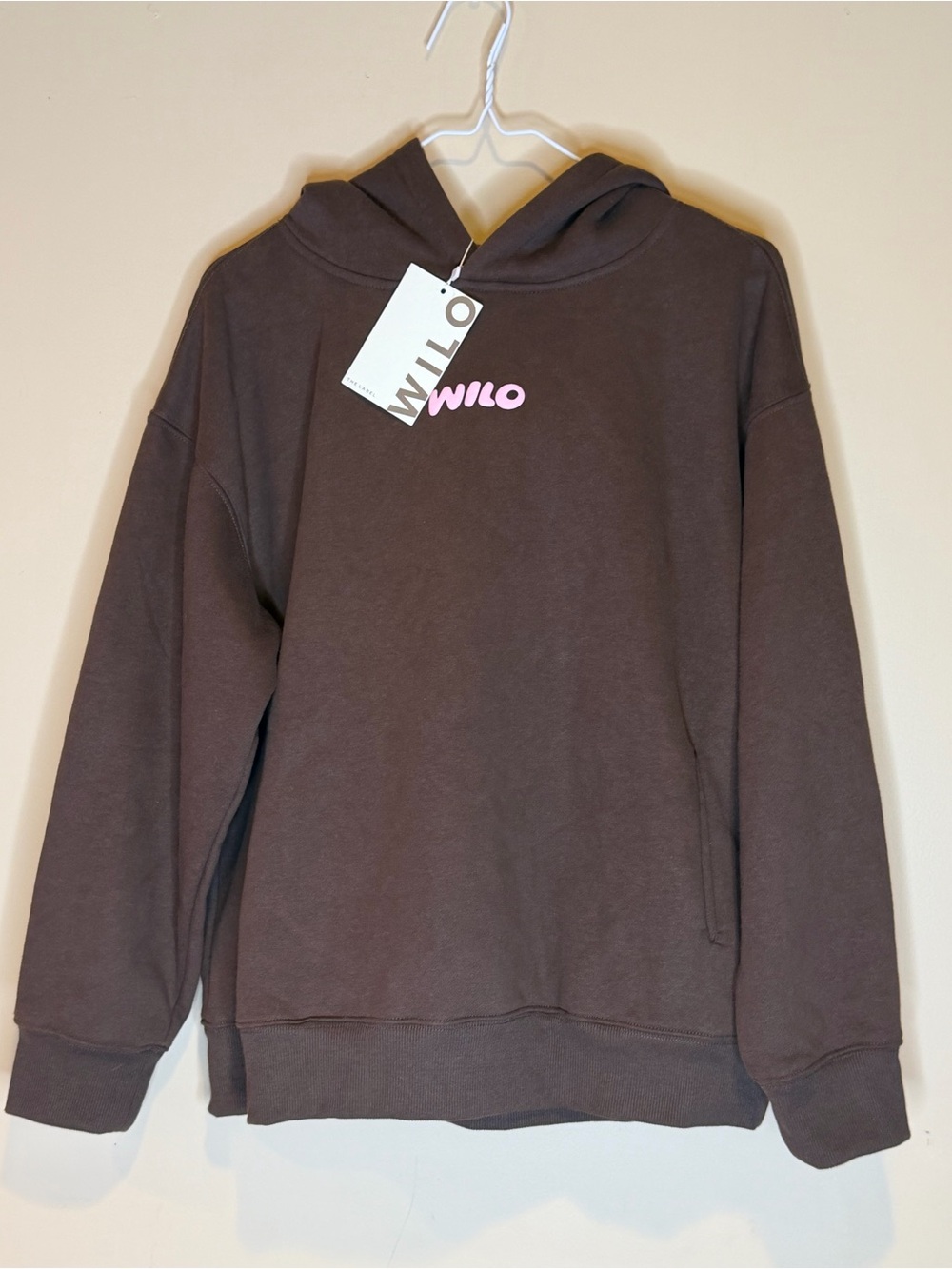 WILO The Label WILO Wellness Club Hoodie in Chocolate